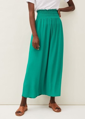 Phase Eight Grace Shirred Skirts Green Canada | PQHMKZ-064